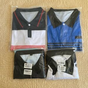 New in Bag Four XXL Men’s Polo Shirts